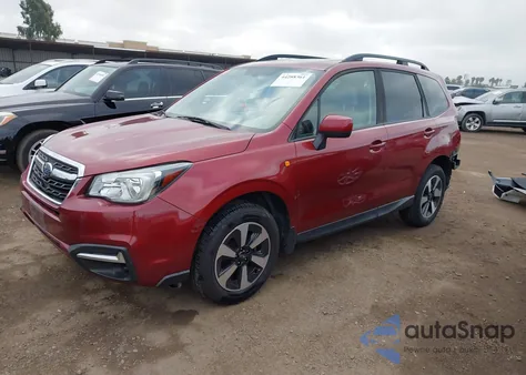 2017 Subaru Forester 2.5I Premium from USA, damaged, VIN JF2SJAEC0HH461910